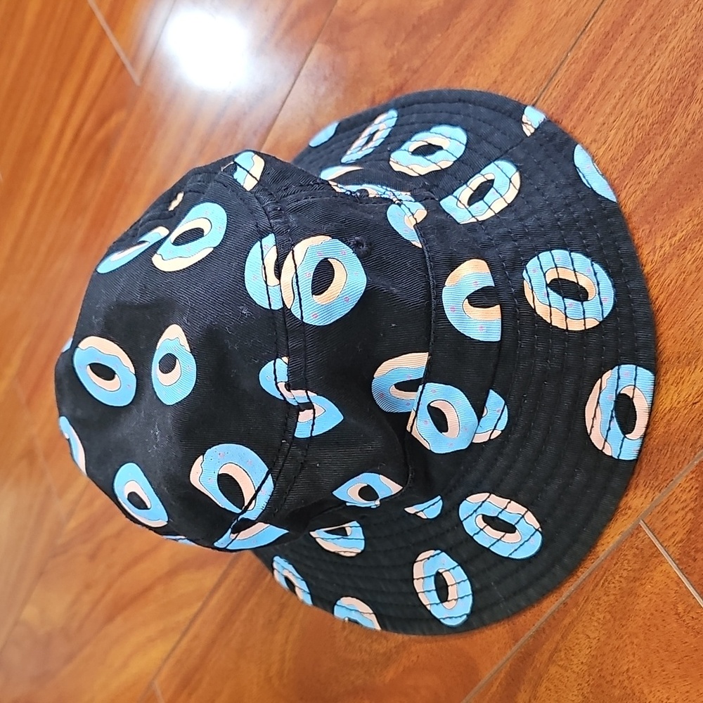 Odd Future Donut Bucket Hat Black Sz L/XL Unisex